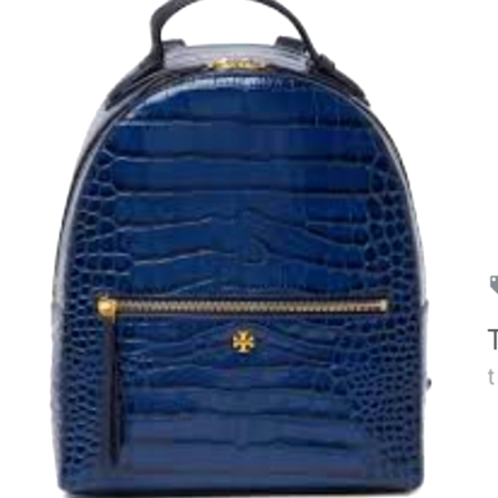 Tory Burch Mini Alligator Backpack
